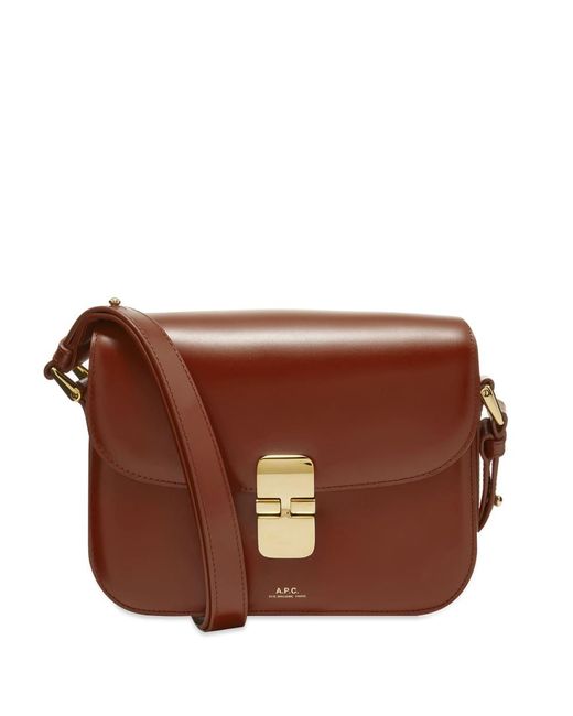A.P.C. Leather Small Grace Bag | Lyst
