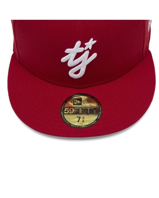 Twojeys Red X New Era 59Fifty Cap