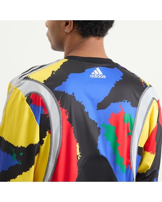 Adidas Multicolor X Brain Dead Long Sleeve Jersey for men