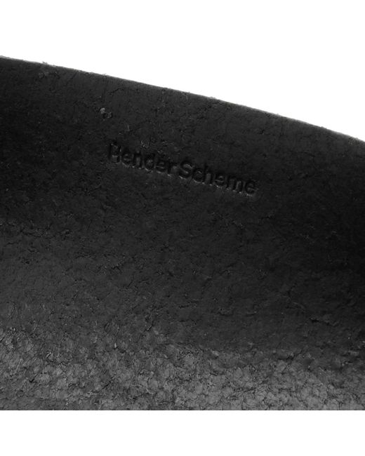 Hender Scheme Black Leather Tray