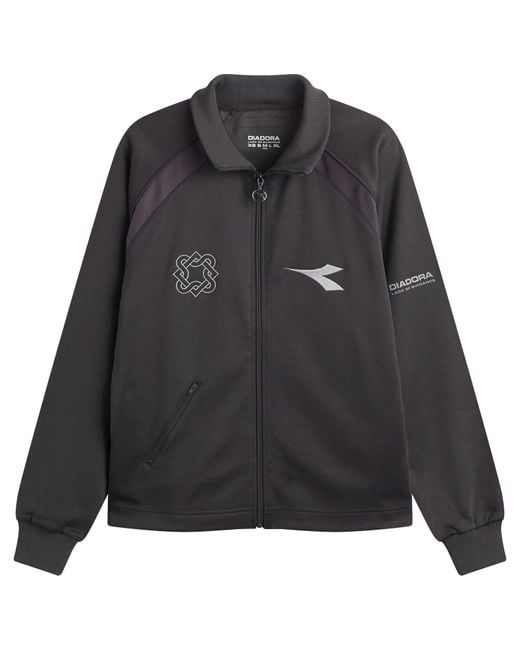 Diadora Black X Lack Of Guidance Track Jacket for men