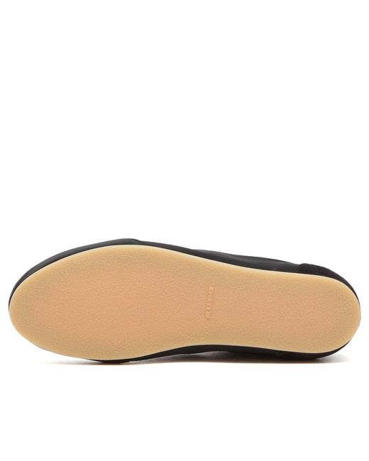 Jil Sander Black Low Sneaker