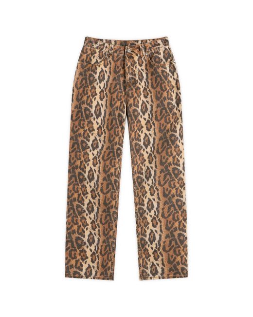 House Of Sunny Natural Leopard Jessie Jeans