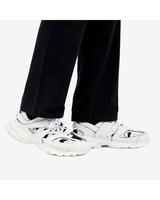 Balenciaga White Track Sock Sneakers for men