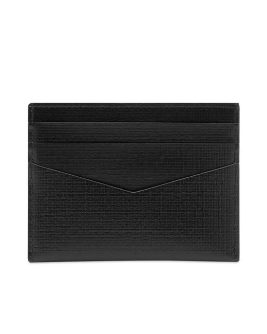 Givenchy Black Classic 4G Leather Card Holder for men