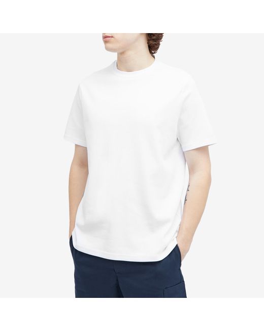 Oliver Spencer White Heavy T-Shirt for men
