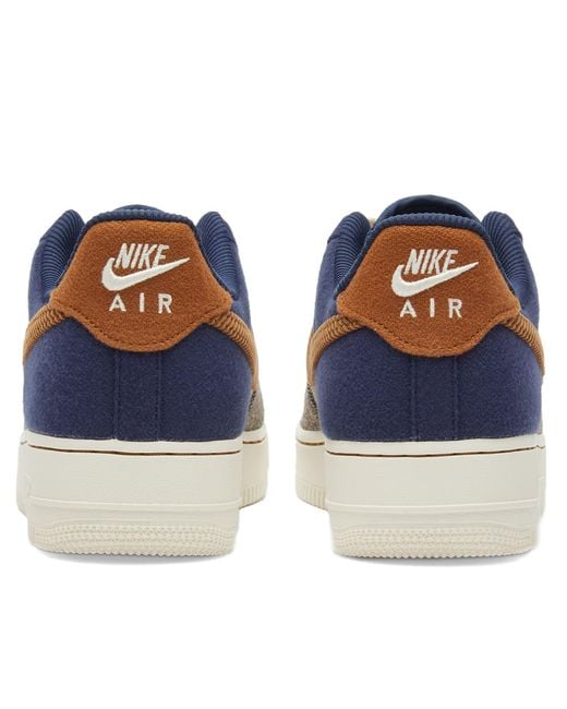 Nike Blue Air Force 1 '07 Premium Sneakers