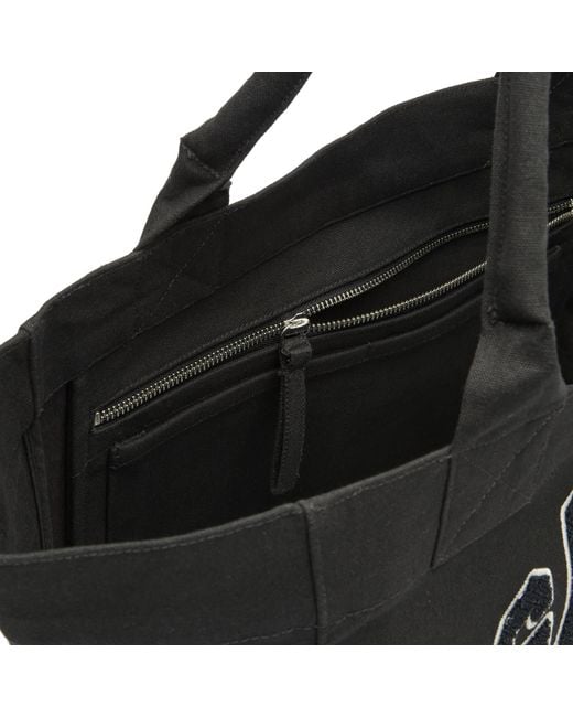 Ganni Black Medium Trapeze Shopper Bag