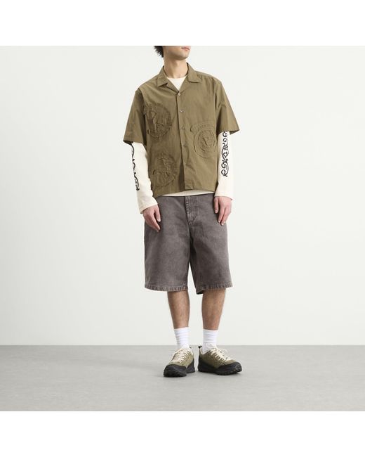 Heresy Green Tatter Shirt for men