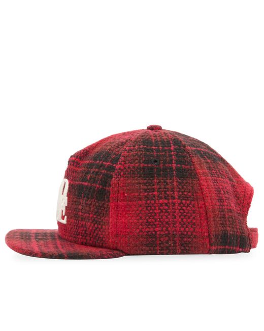 Rhude Red Scramble Logo Hat for men