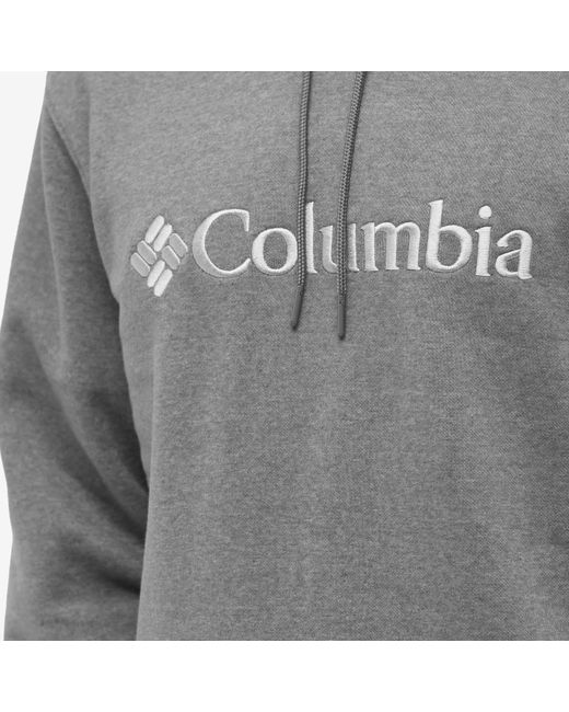 Columbia Gray Csc Basic Logo Ii Hoody for men