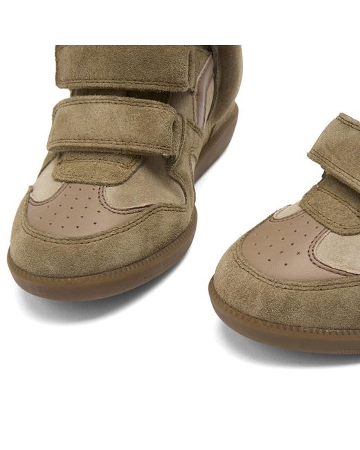 Isabel Marant Green Bekett High Top Sneakers
