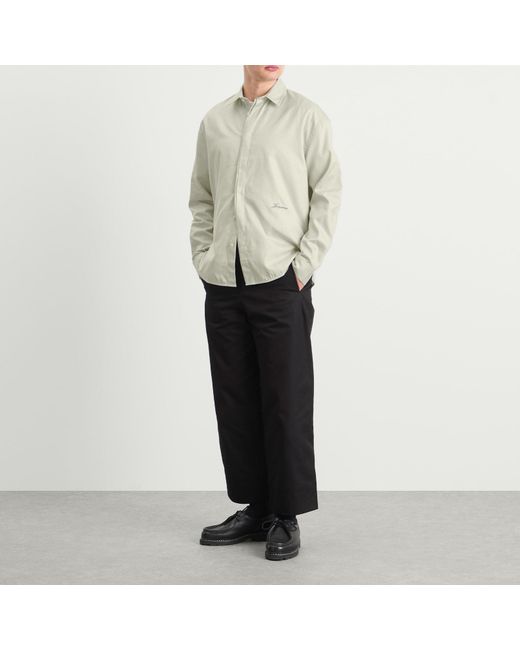 Jacquemus Green Signature Logo Shirt for men