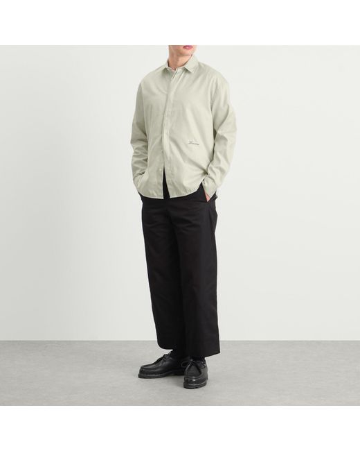 Jacquemus Green Signature Logo Shirt for men