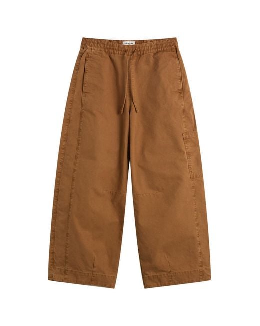 Damson Madder Brown Felix Twill Trousers