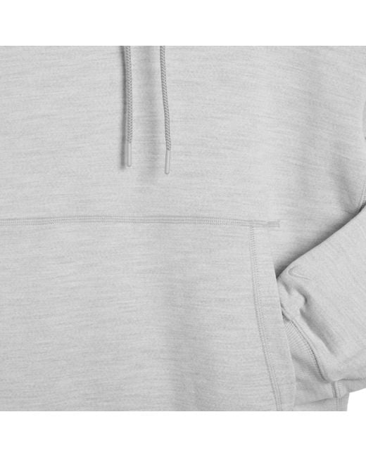 Nike Gray Wool Classics Hoodie
