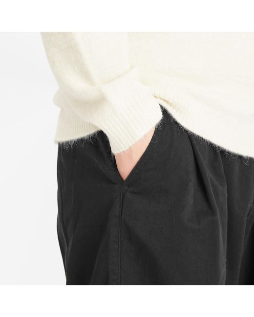 POLAR SKATE Black Railway Chinos for men