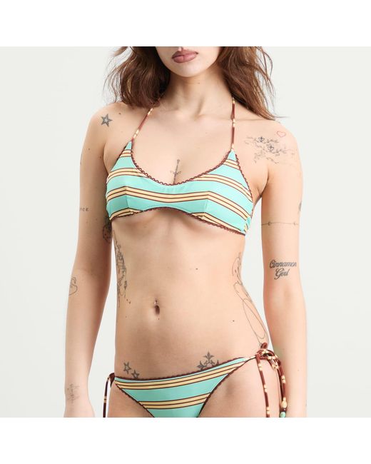 Damson Madder Orange Trudi Reversible Bikini Bottom