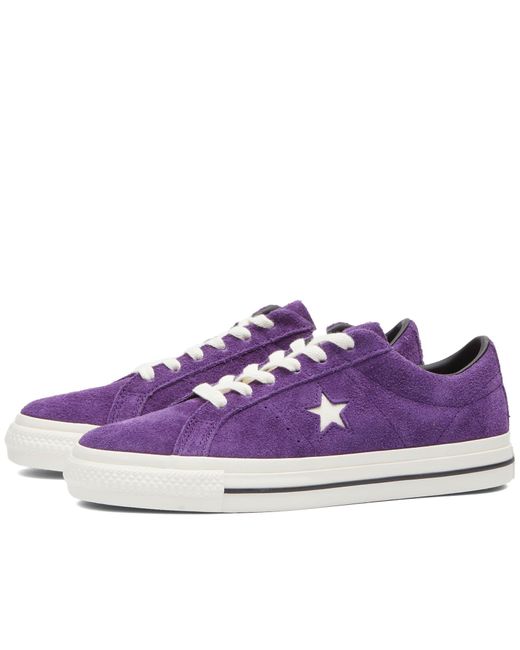 Converse Purple One Star Pro Ox Sneakers