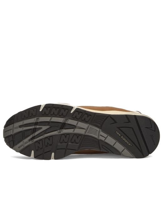 New Balance Brown 991V1 Sneaker