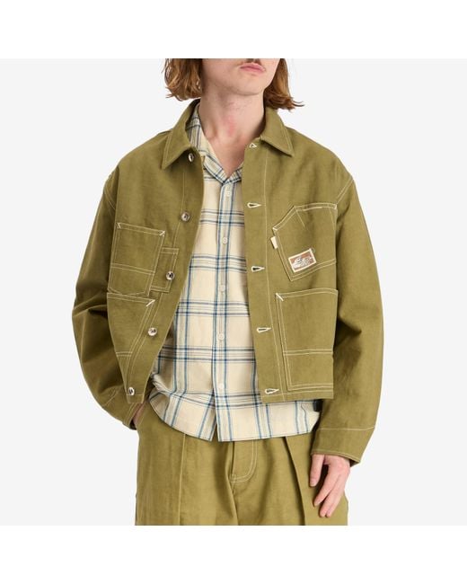 STORY mfg. Station Jacket in Green for Men | Lyst