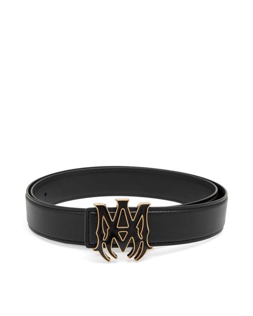 超人気の雑貨店 Belt Logo Ma Amiri in Lyst | Men for Black 小物