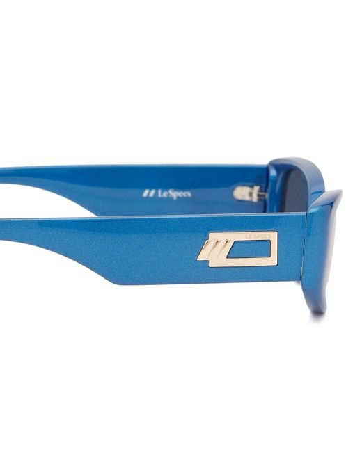 Le Specs Blue Starlight Sunglasses