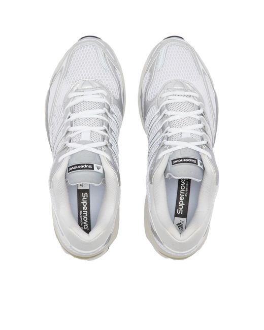 Adidas White Supernova Cushion 7 Sneakers for men