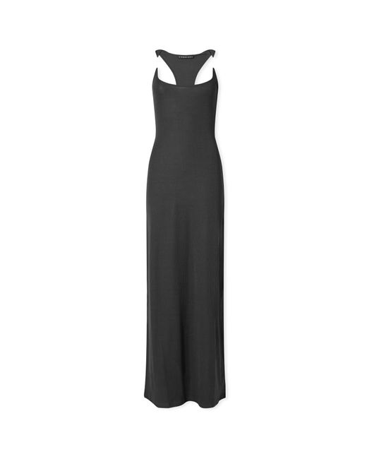 Y. Project Black Invisible Strap Dress