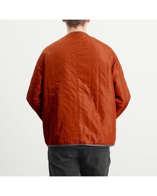 FRIZMWORKS Black Reversible Ma-1 Liner Jacket for men