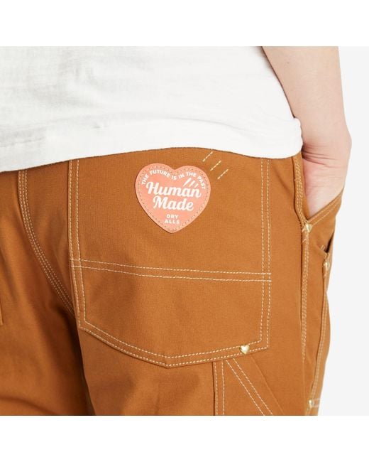 Human Made Duck Work Pants in Brown for Men | Lyst Canada