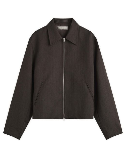 Our Legacy Black Wool Mini Jacket for men