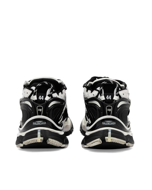 Balenciaga Black Runner Two-tone Sneakers for men