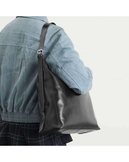 Vagabond Black Hilo Large Shoulder Bag