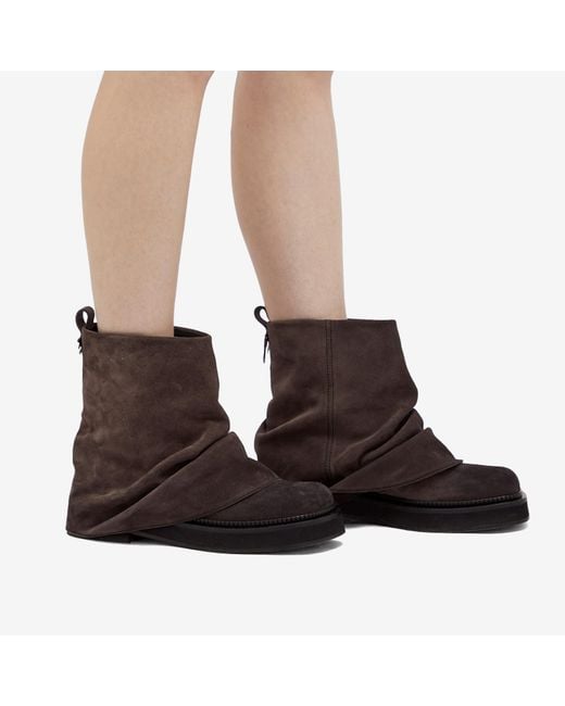 The Attico Black Mini Robin Boot