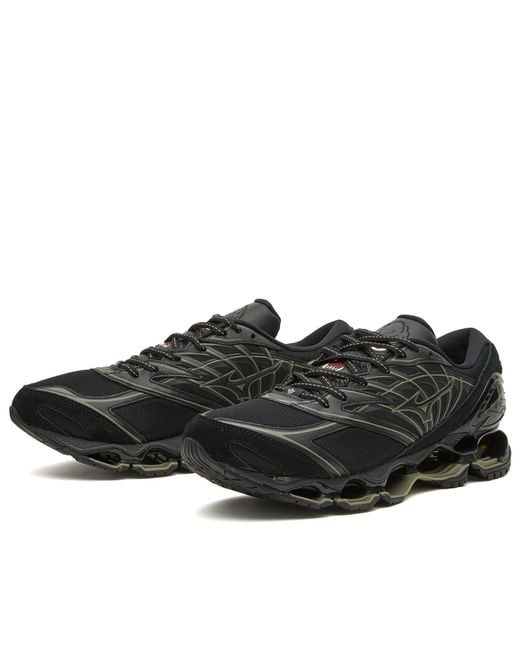 Mizuno Black X Maharishi Wave Prophecy Ls Sneaker for men