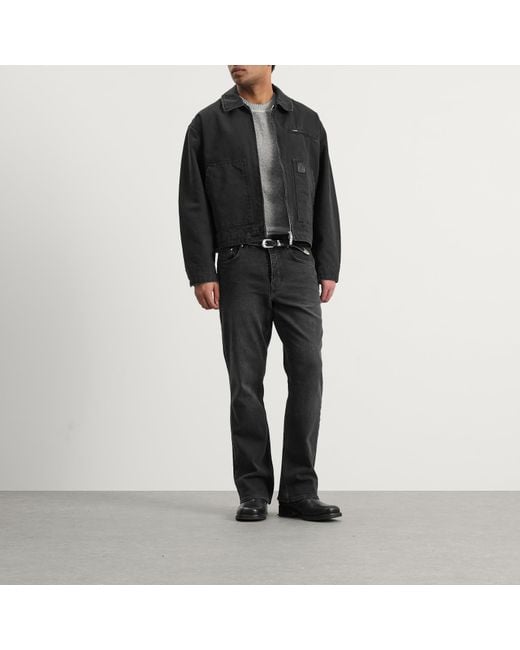 Represent Black Workwear Jacket for men