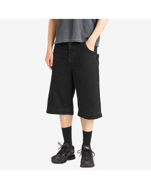Entire studios Black D-Shorts for men