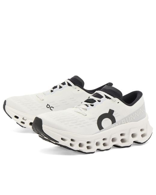 On Shoes White Cloudmster 3 Sneaker