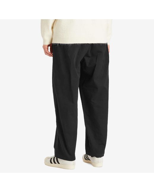 POLAR SKATE Black Railway Chinos for men
