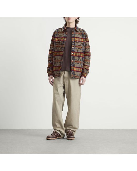 Pendleton Brown Bay City Overshirt for men