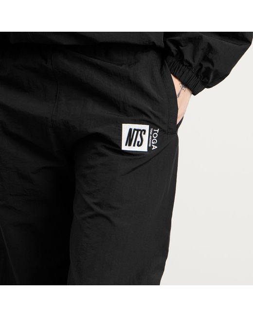 Toga Black Toga X Nts Nylon Trousers