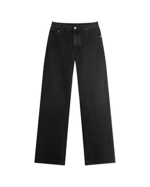 Off-White c/o Virgil Abloh Diagonal Outline Relaxed Jeans in
