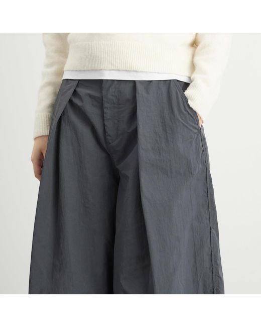 YMC Gray Deadbeat Nylon Trousers