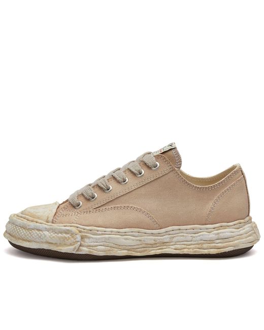 Maison Mihara Yasuhiro Natural Peterson Original Sole Low Dyed Canva Sneakers for men