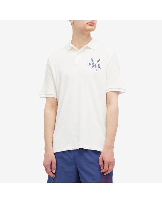 Polo Ralph Lauren White End. X Sporting Goods Polo for men
