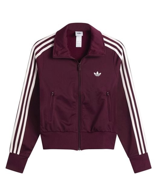 Adidas Purple Classic Firebird Track Top