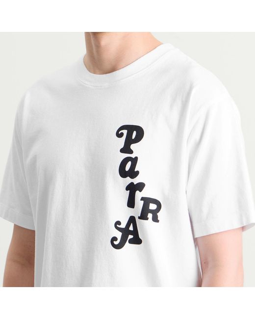 by Parra White Atalanta T-Shirt for men