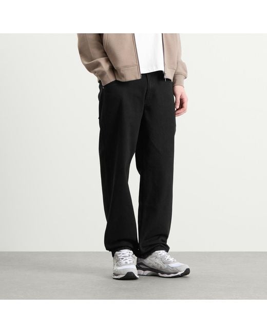 Dime Black Relaxed Denim Pants for men