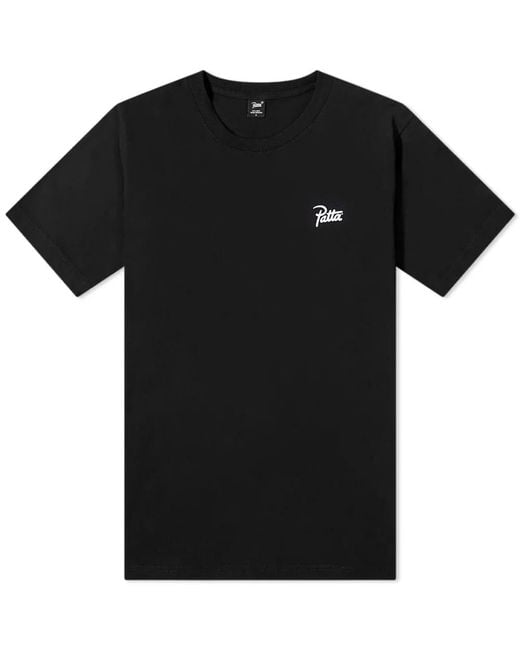 PATTA Black Teddy Bear T-shirt for men